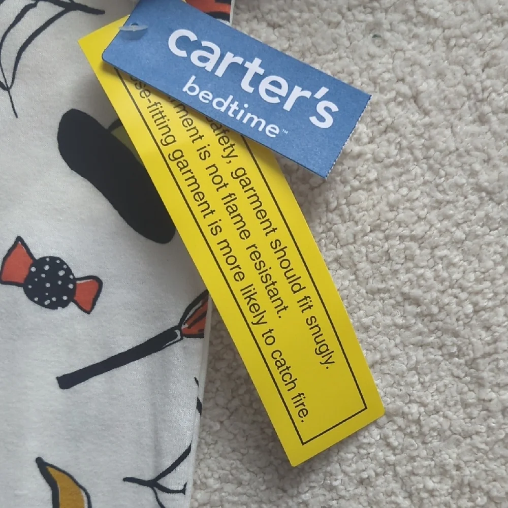 3 For $30. Carter's Halloween Footie Pajamas